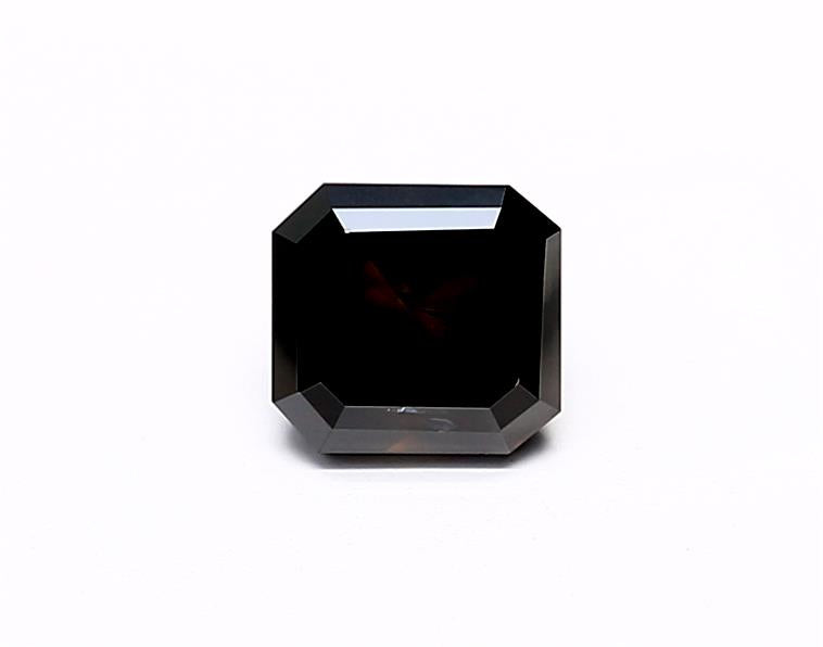1.2 Carat Natural Black Emerald Diamond GIA