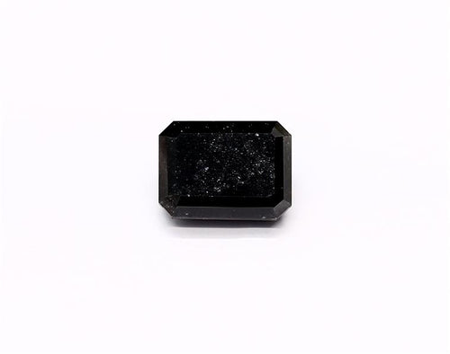 2.53 Carat Natural Black Emerald Diamond GIA